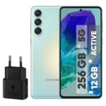 گوشی سامسونگ Galaxy M55 5G رجیستر‌شده دو سیم‌کارت 256 گیگابایت با رم 12 گیگابایت - اکتیو - به همراه شارژر 25 وات سامسونگ